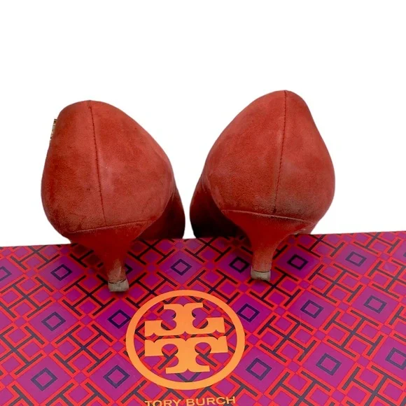 💕SALE💕 Tory Burch Elizabeth Poppy Orange - Picture 4 of 10